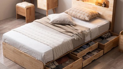 꿀잠 보장! 럼멜 매트리스 독립스프링 라텍스 특가 후기😴